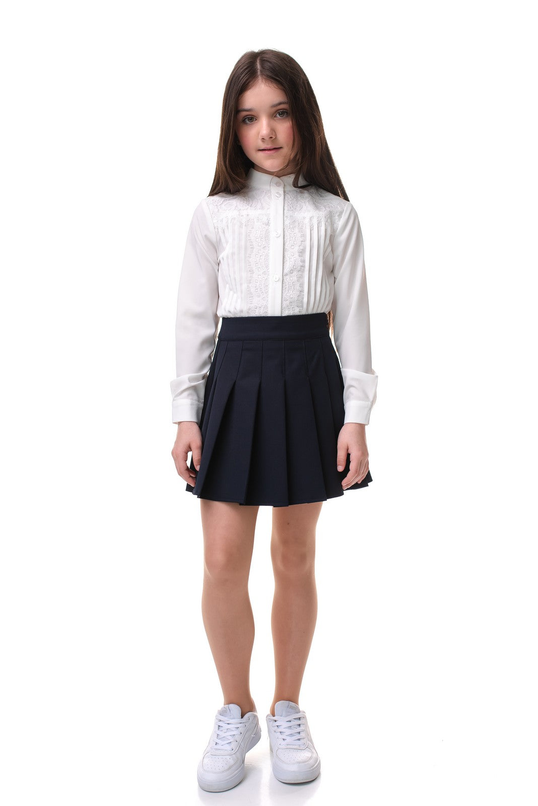 Fusta scoala uniforma Gardenia Suzie Navy