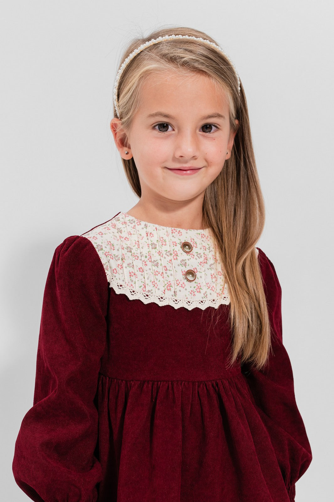 Rochia Aysel Burgundy