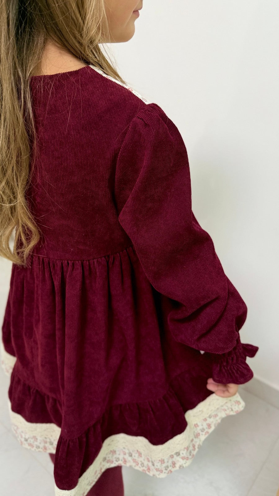 Rochia Aysel Burgundy