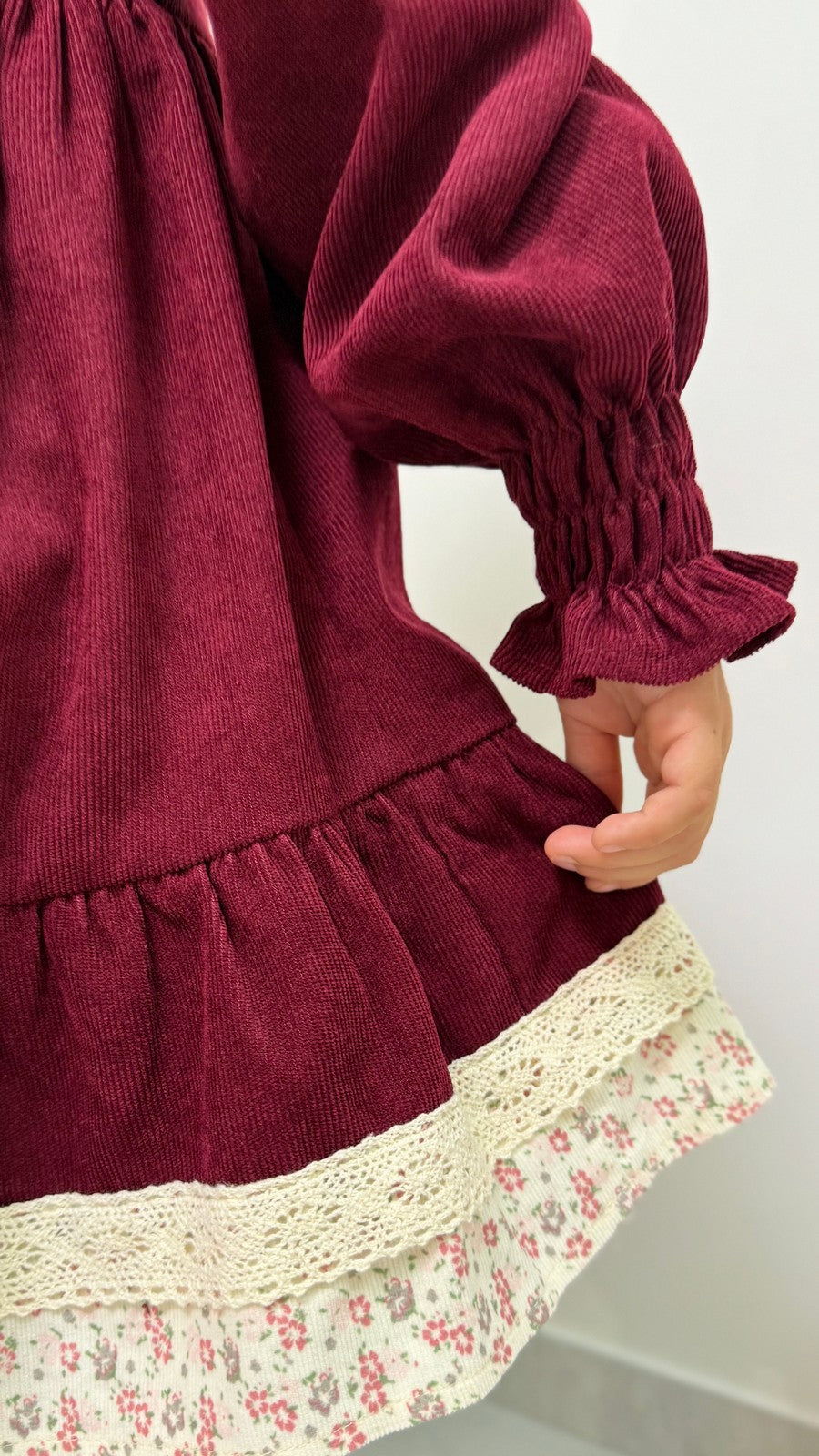 Rochia Aysel Burgundy