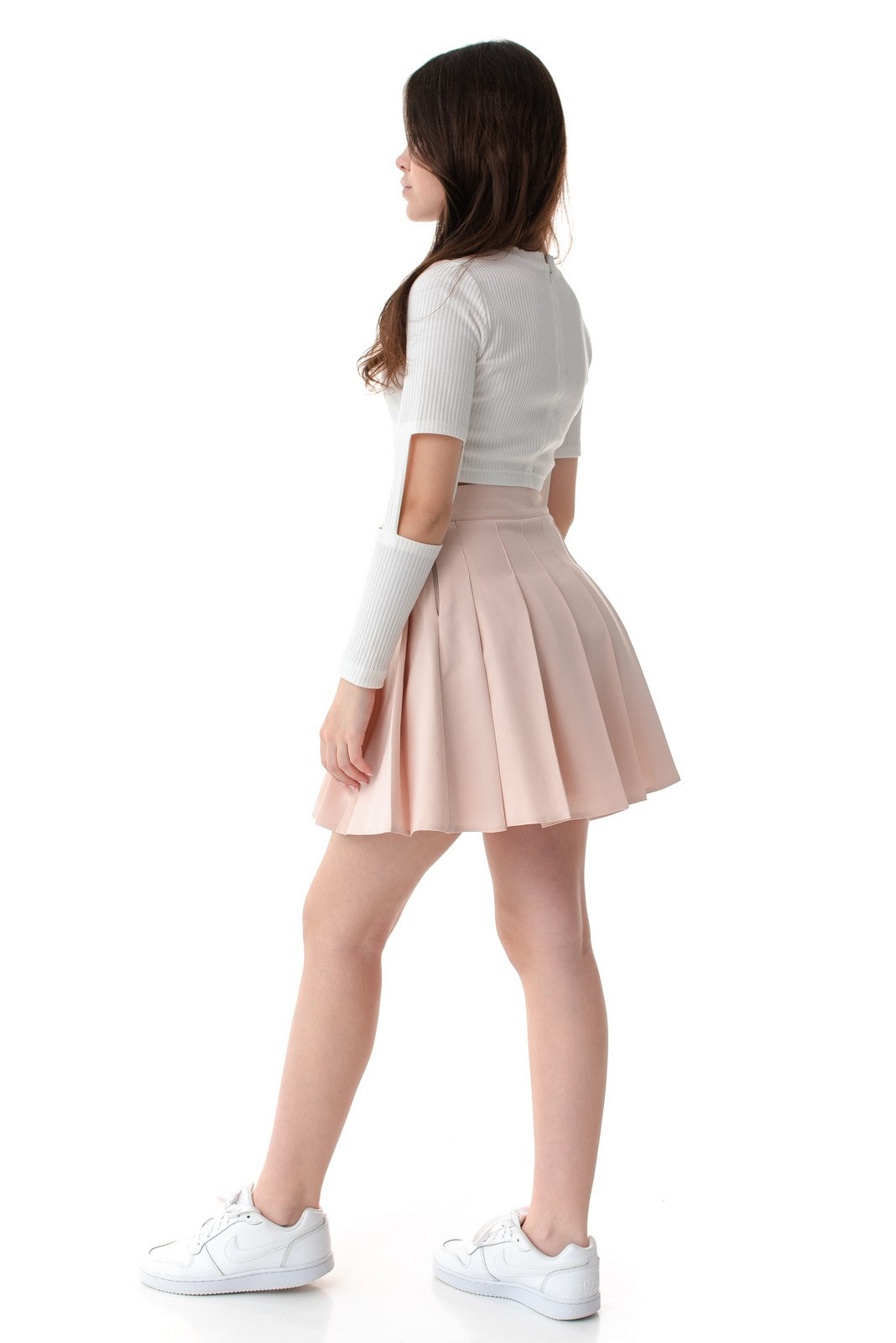 Fusta scoala uniforma Gardenia Suzie Roz