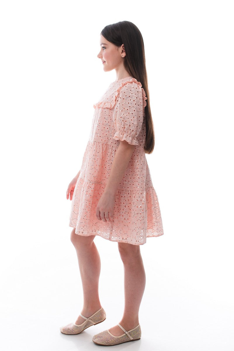 Rochie Beverly Roz Pudra