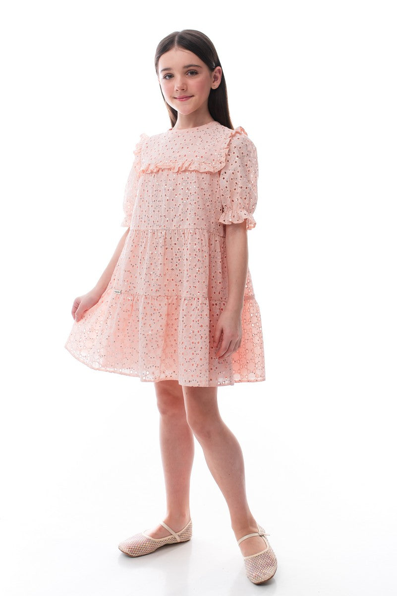 Rochie Beverly Roz Pudra