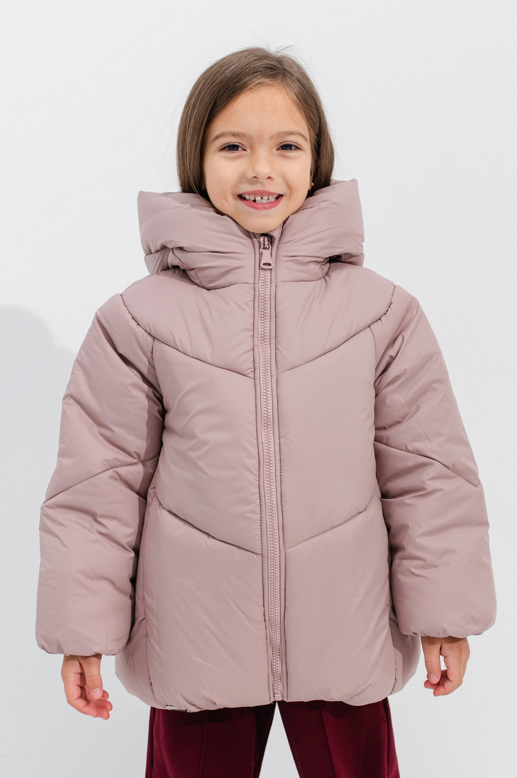 Geaca Marion Roz Pudra