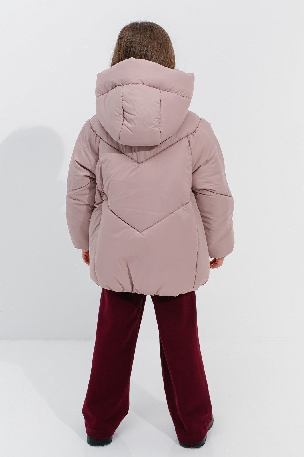 Geaca Marion Roz Pudra