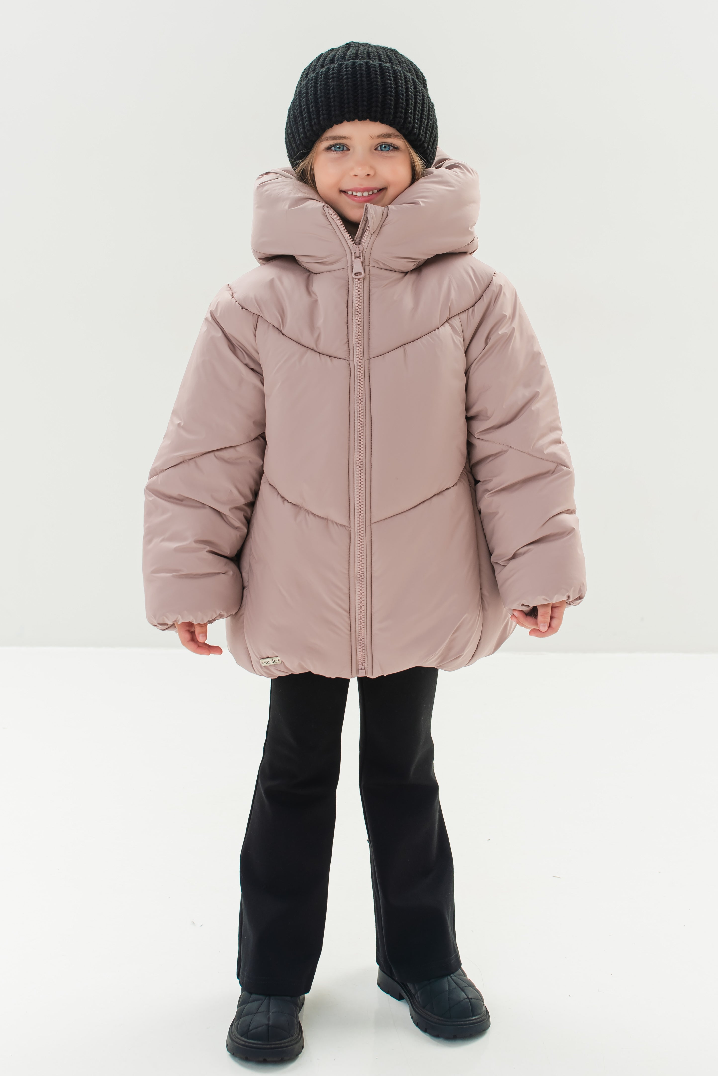 Geaca Marion Roz Pudra