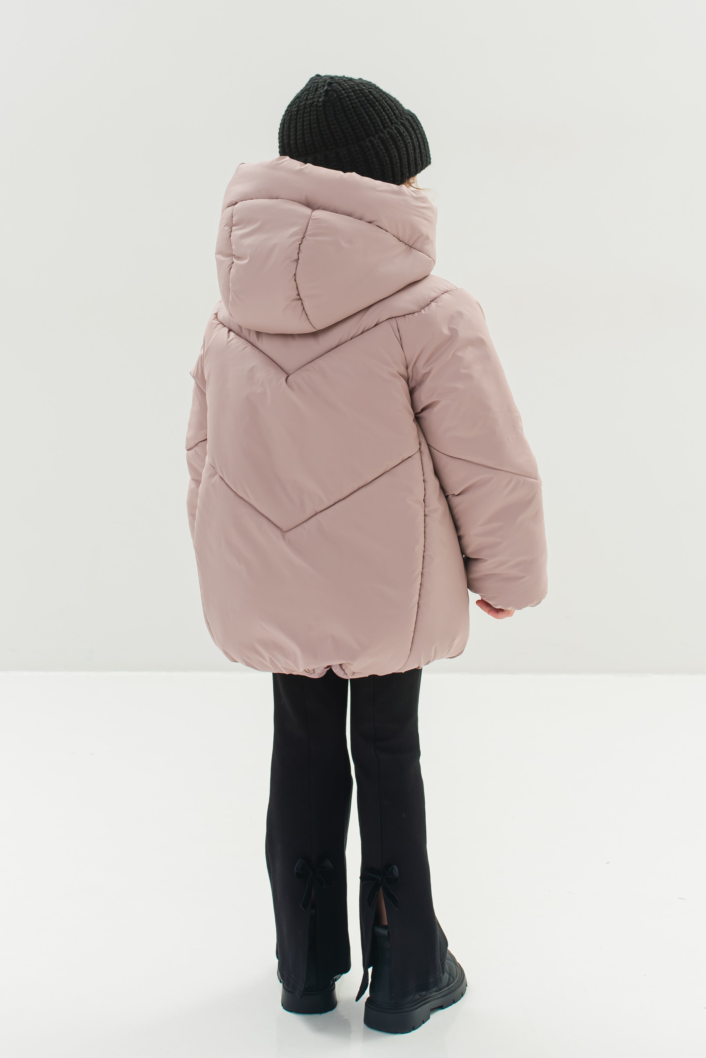 Geaca Marion Roz Pudra