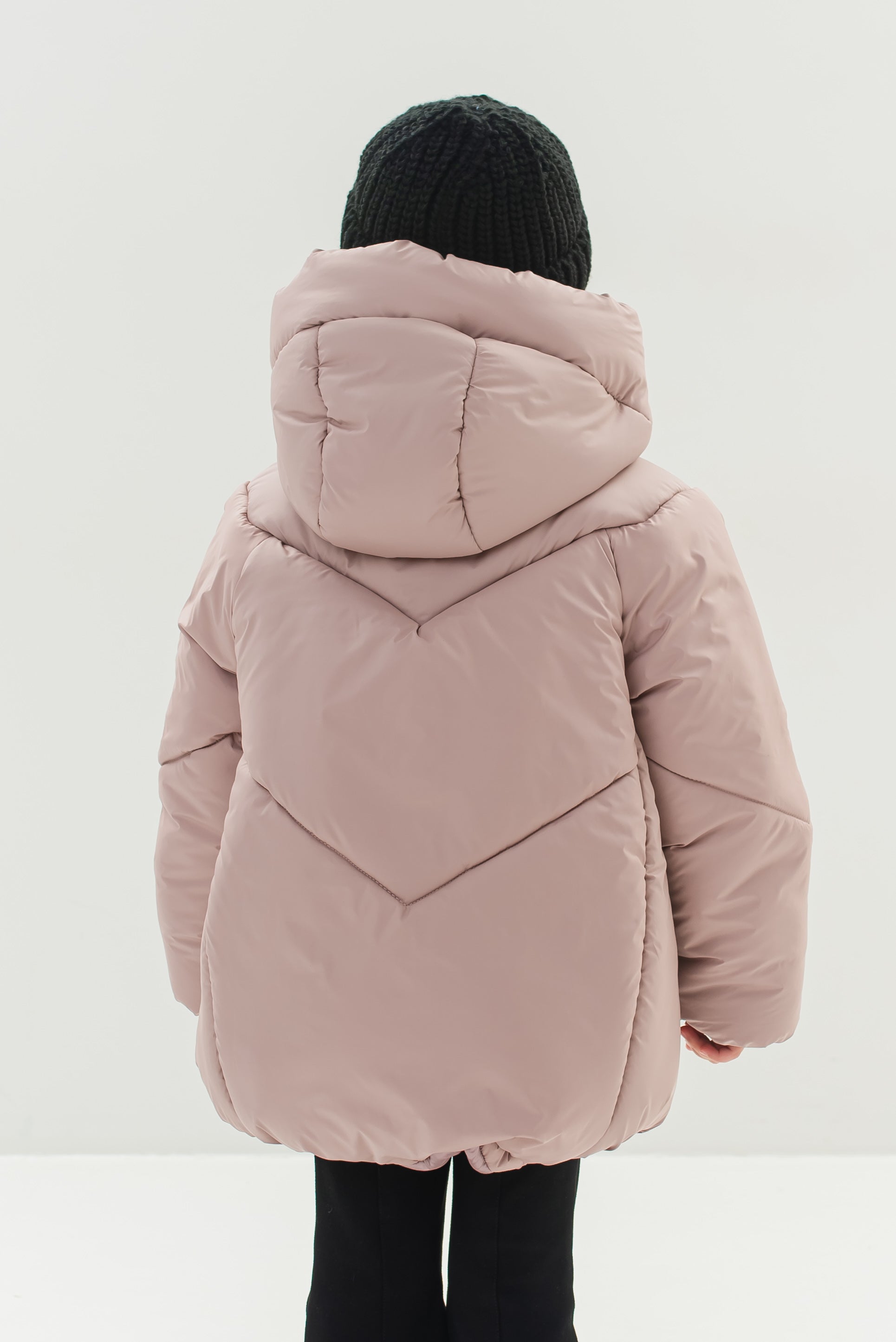 Geaca Marion Roz Pudra