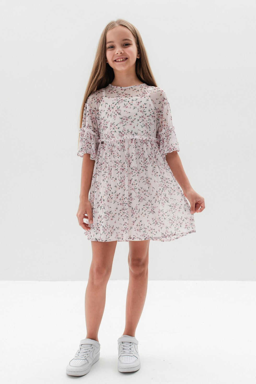 Rochie Bizzy Roz Pudra