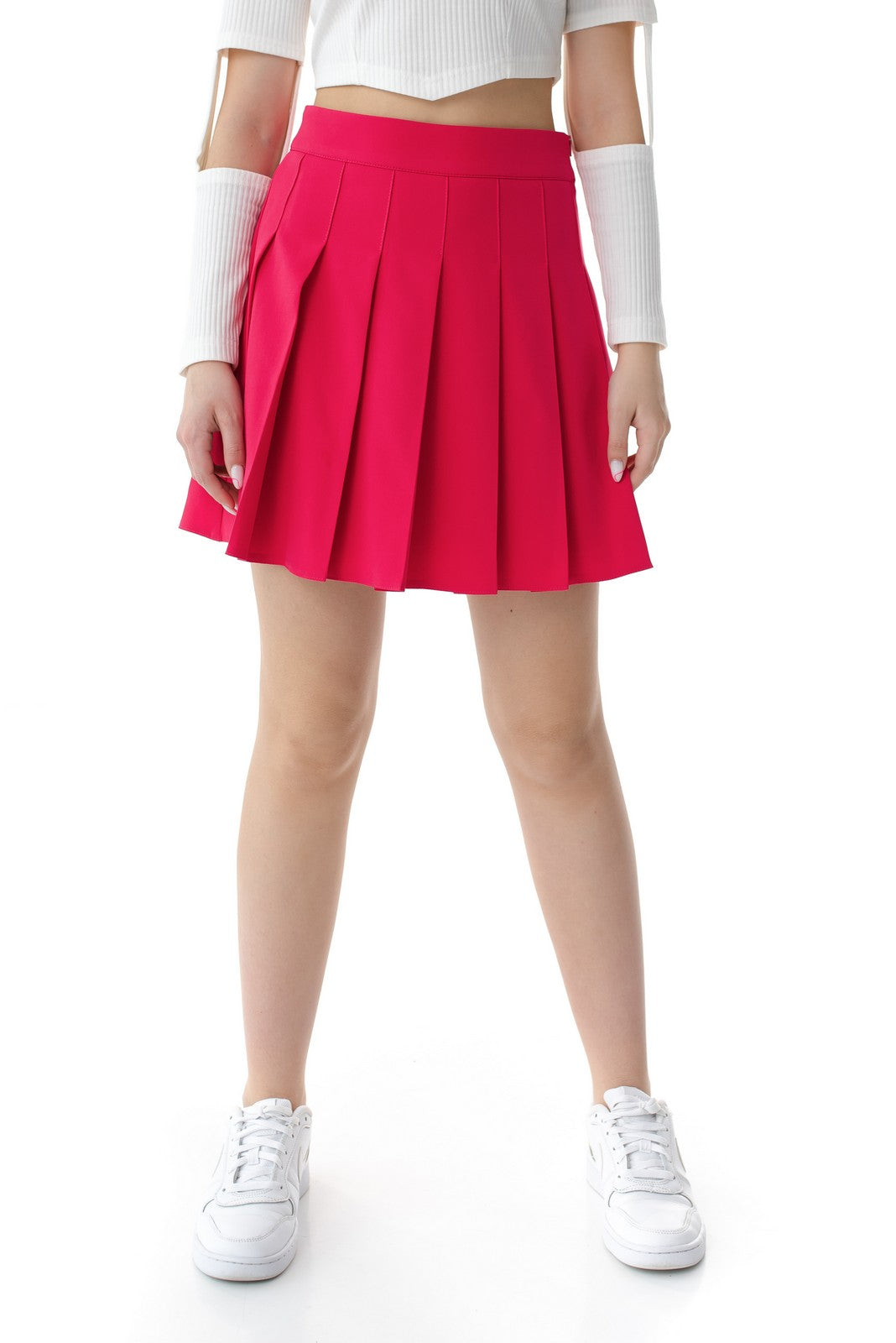 Fusta scoala uniforma Gardenia Suzie Fucsia