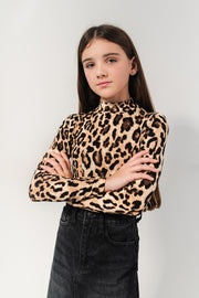 Bluza Ida Animal Pint Bej