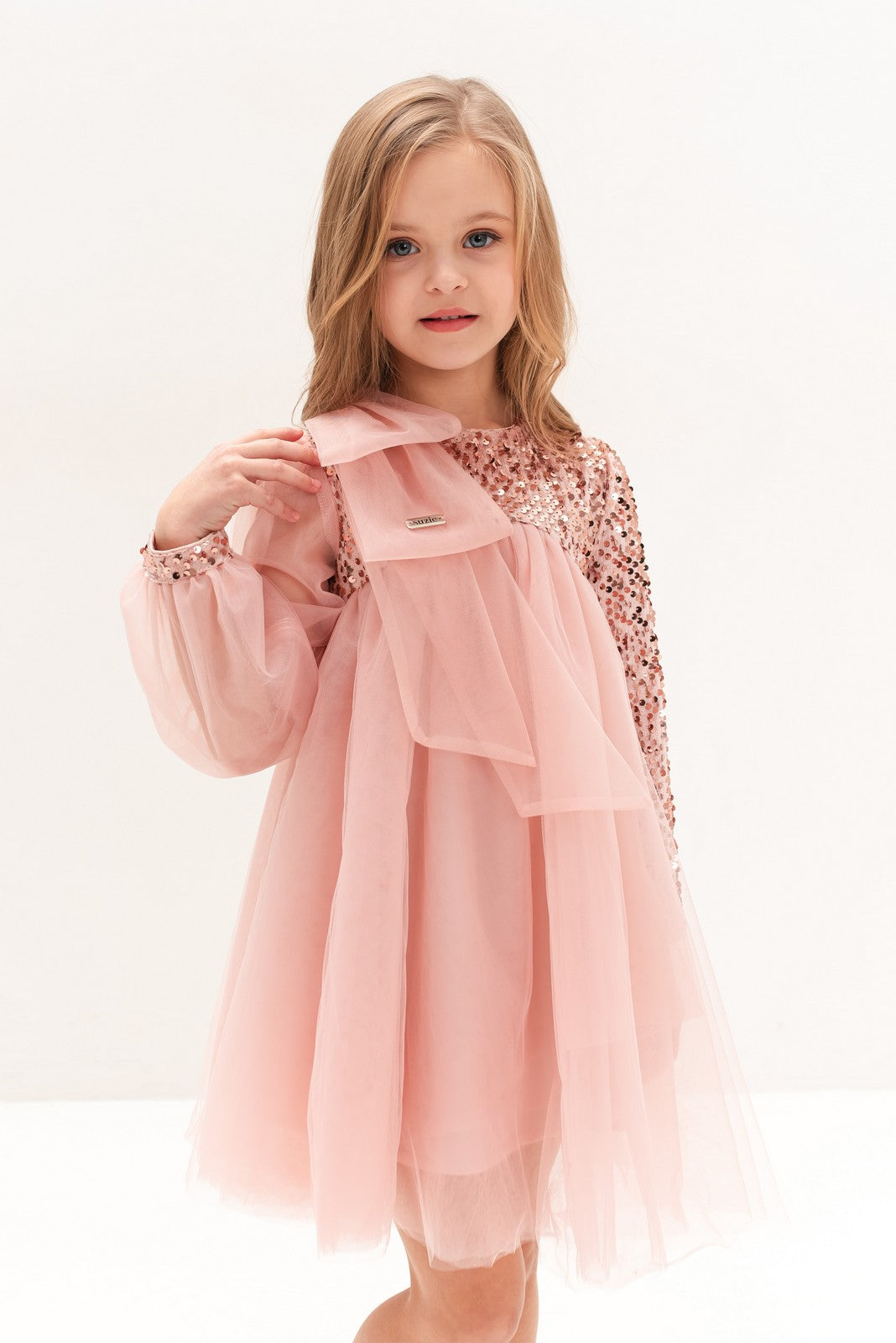 Rochita eleganta Abelia Roz Pudra