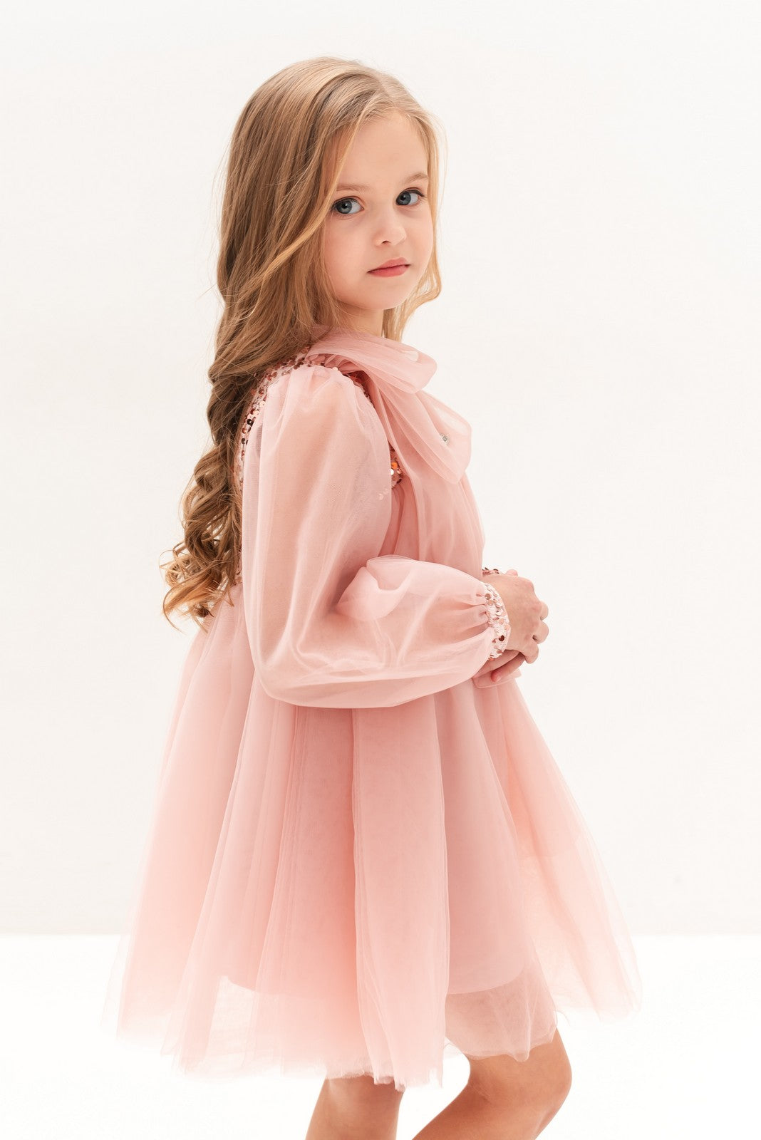 Rochita eleganta Abelia Roz Pudra