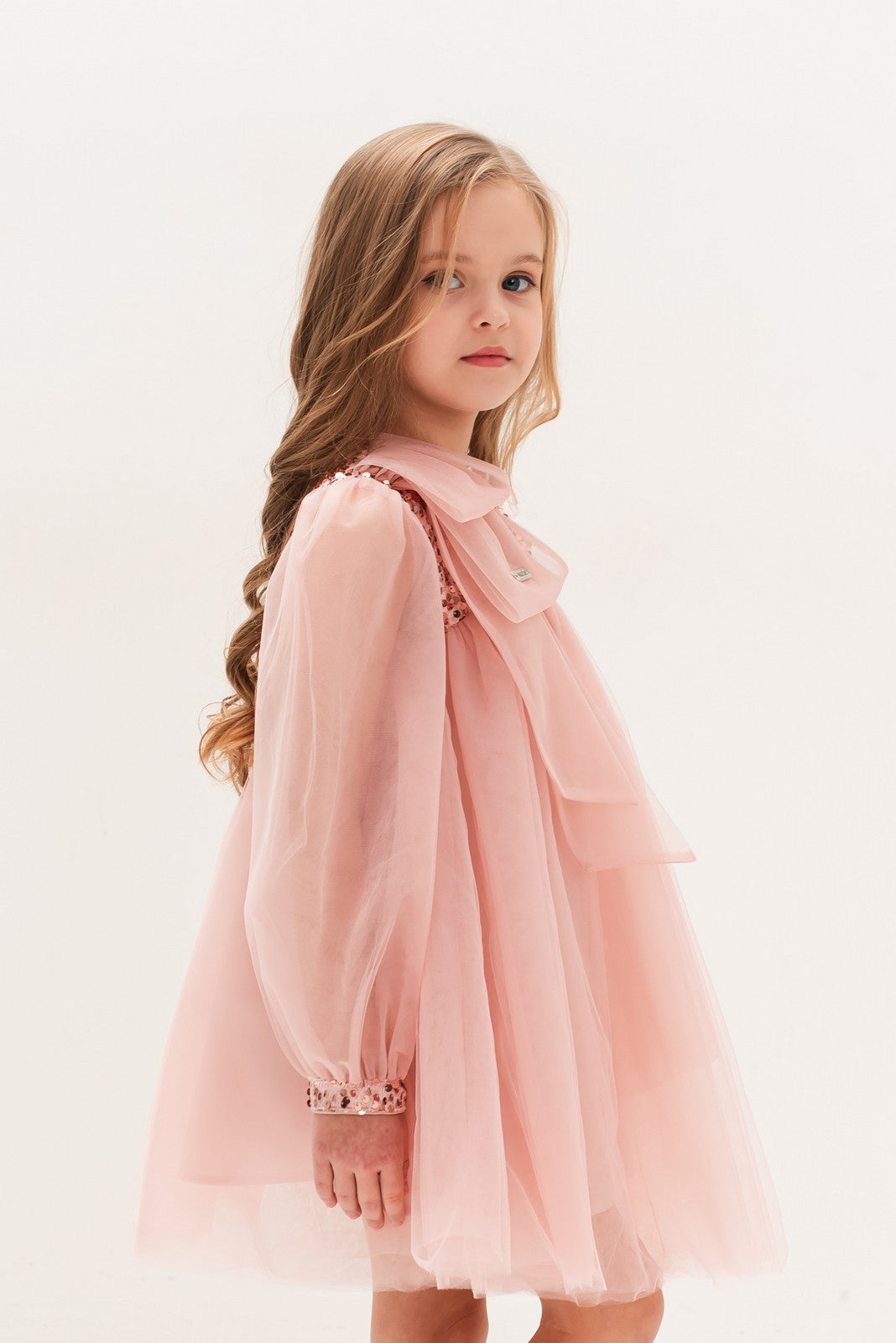 Rochita eleganta Abelia Roz Pudra