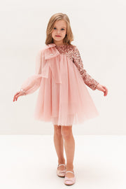 Rochita eleganta Abelia Roz Pudra