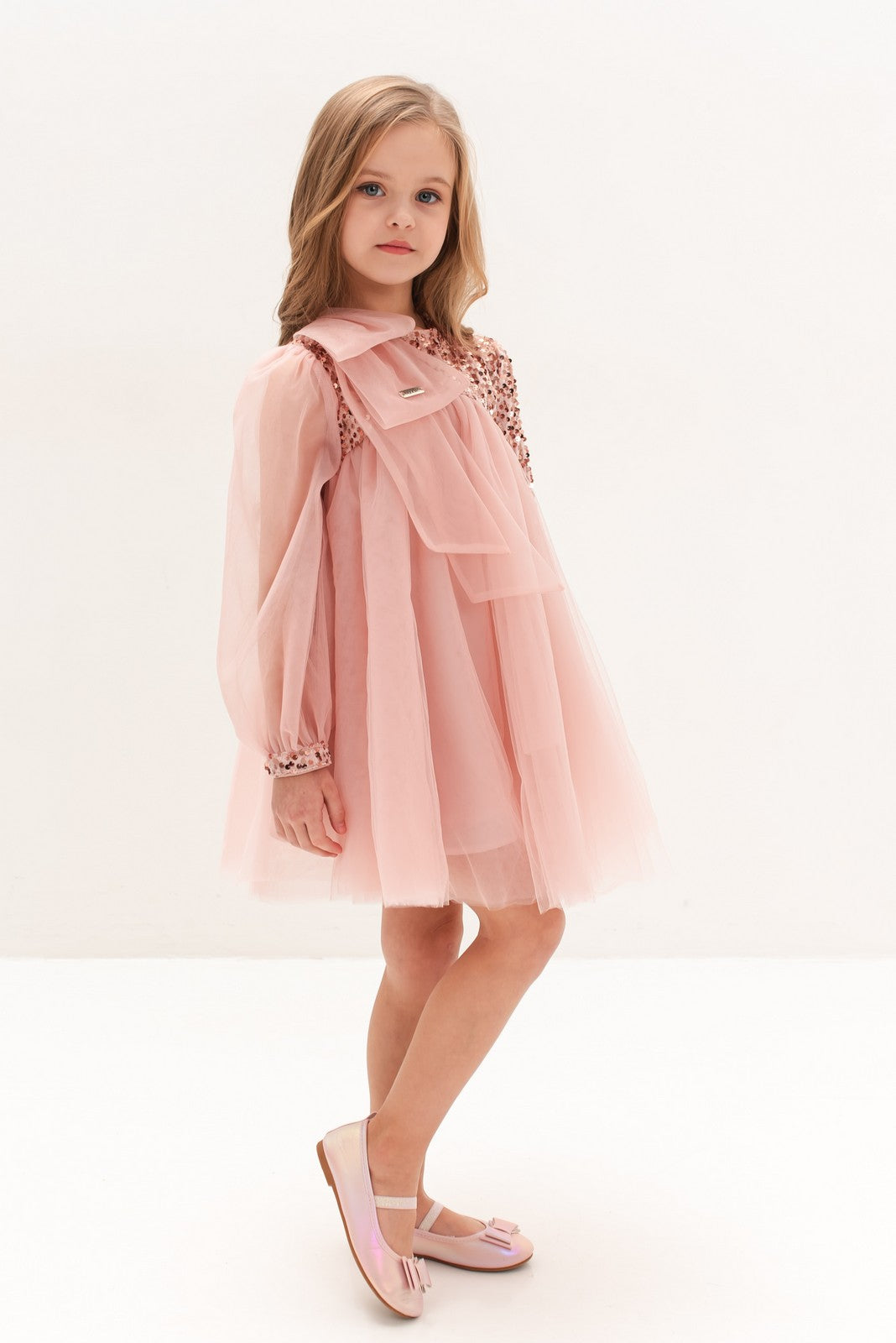 Rochita eleganta Abelia Roz Pudra