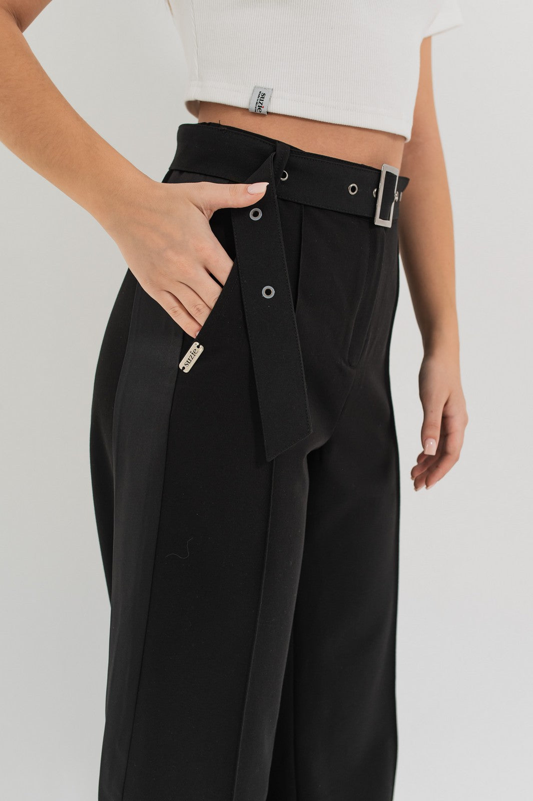 Pantaloni negri Alba