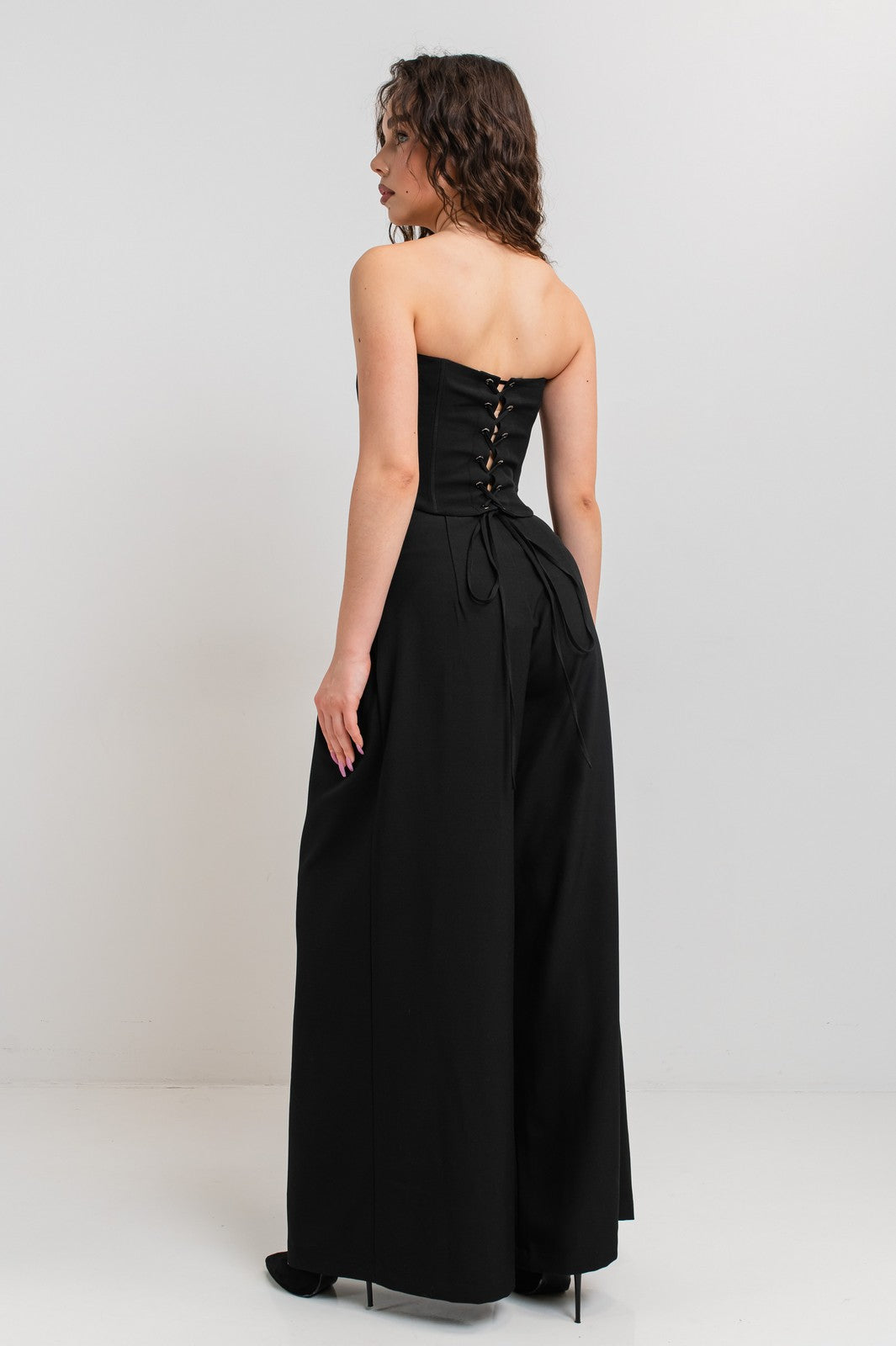 Pantaloni eleganti Ahata Black