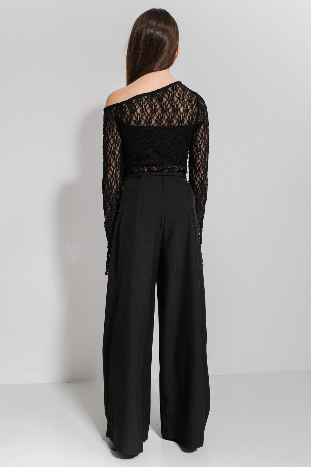 Pantaloni eleganti Ahata Black