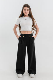 Pantalonii Agnia Black