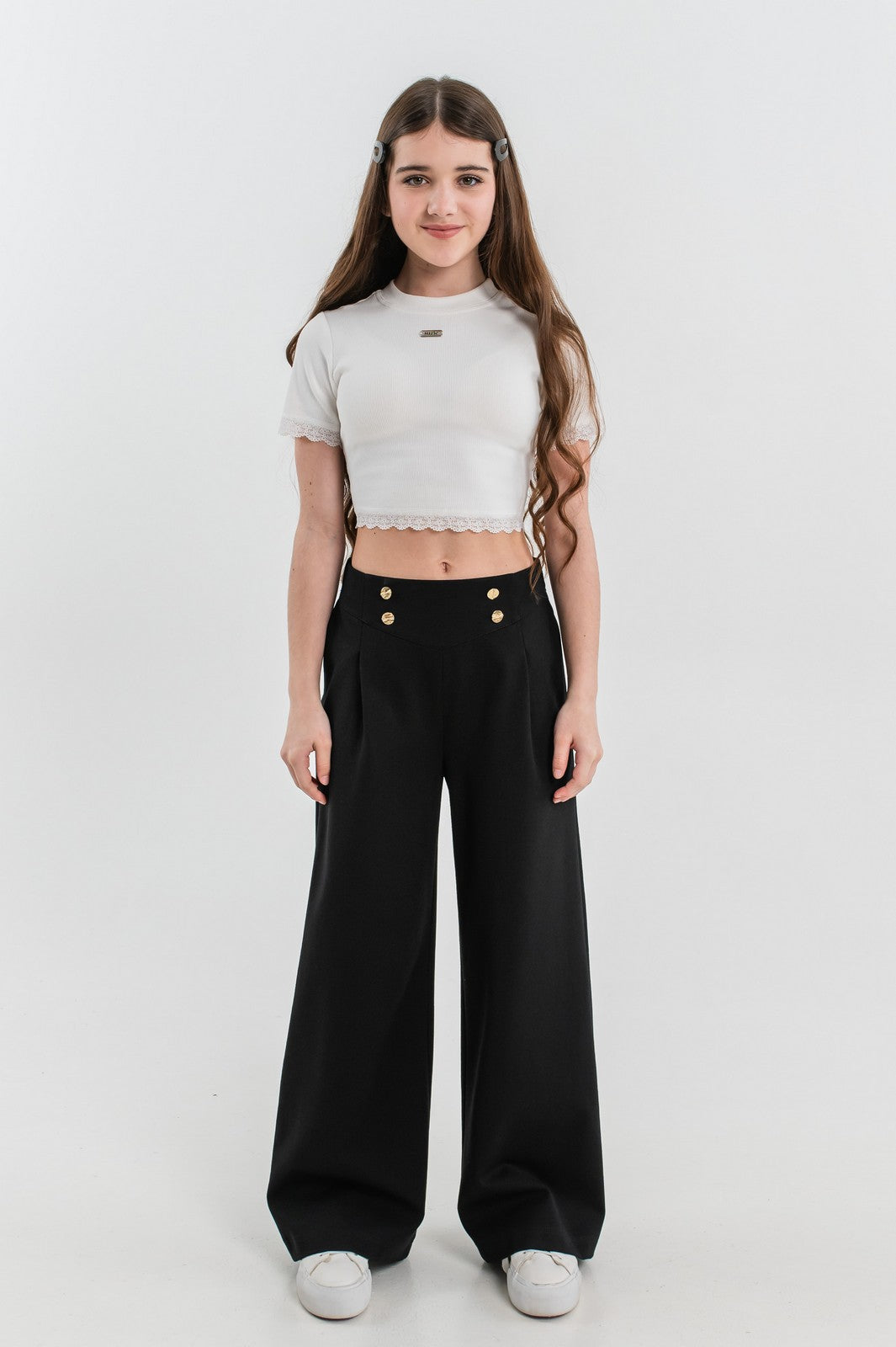 Pantalonii Agnia Black