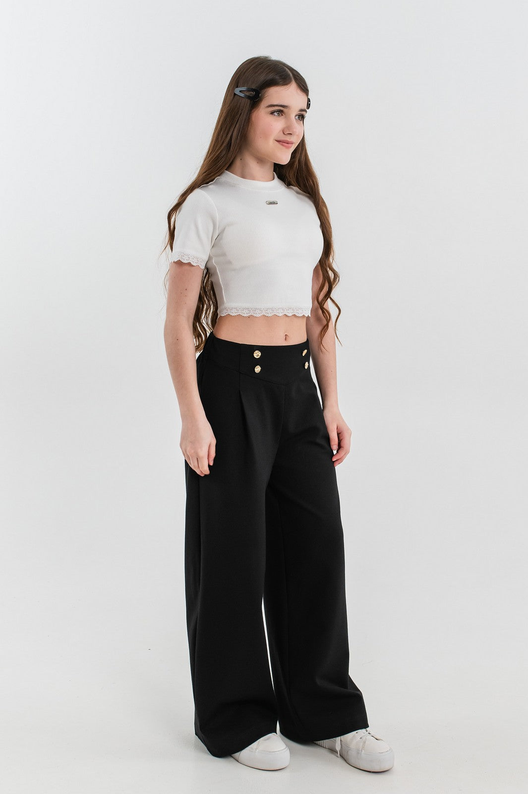 Pantalonii Agnia Black