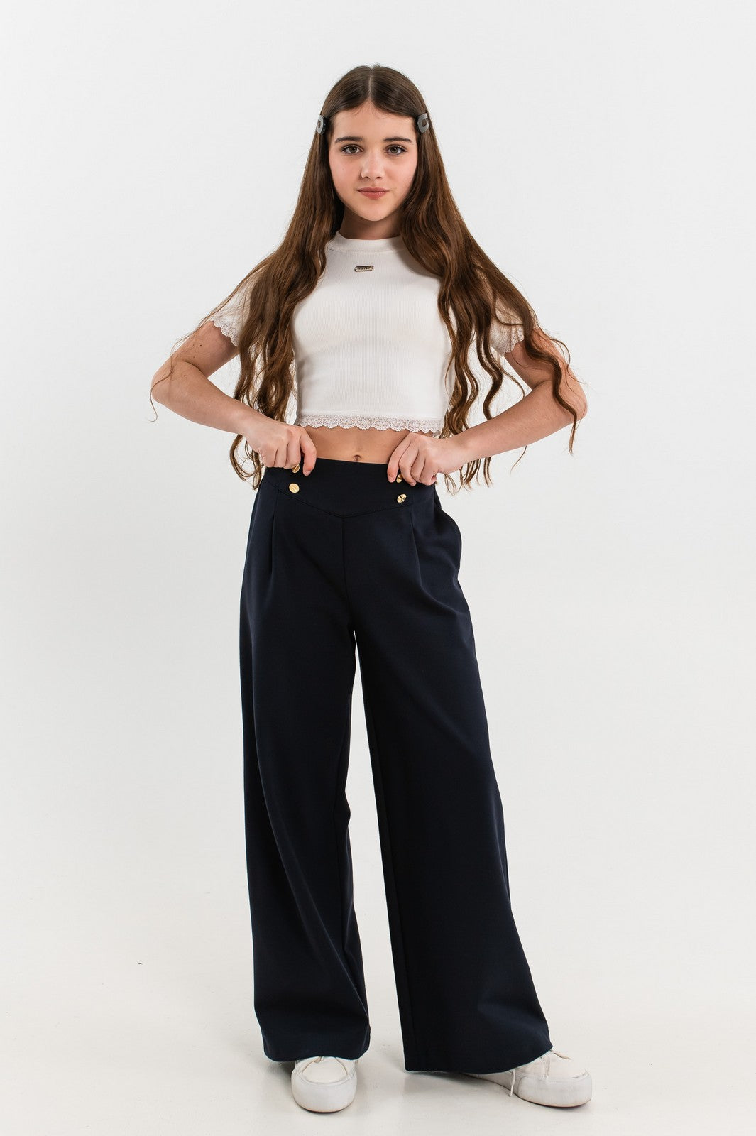 Pantalonii Agnia Blue