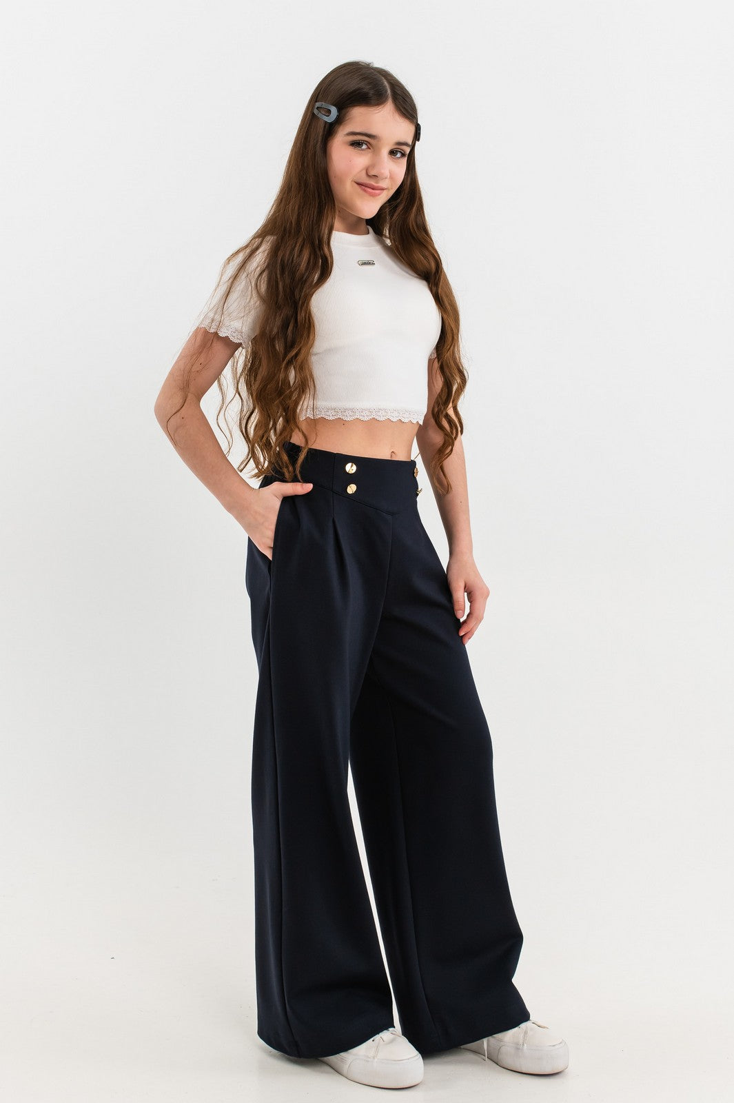 Pantalonii Agnia Blue
