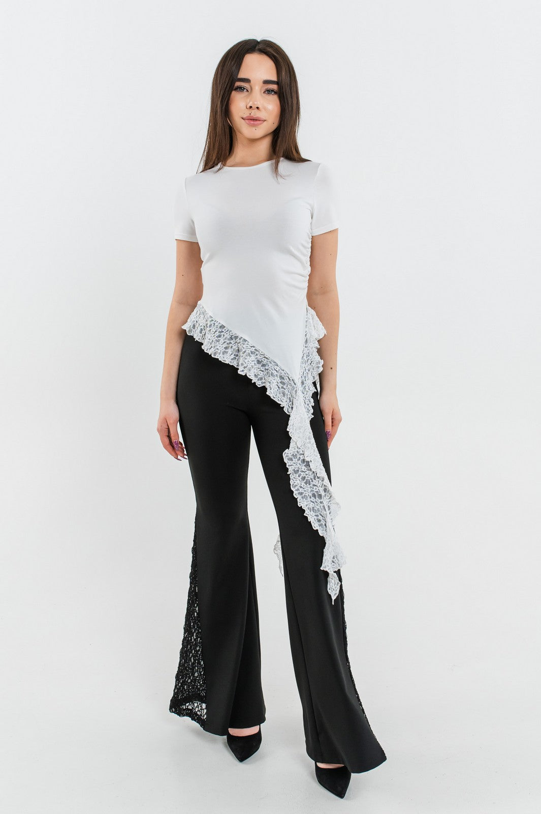 Pantaloni Starla Negru