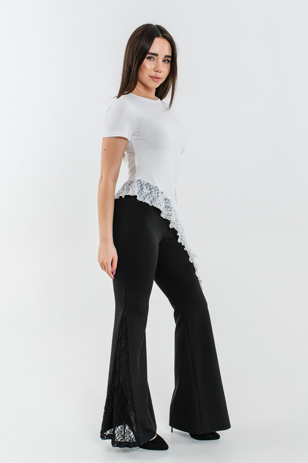 Pantaloni Starla Negru