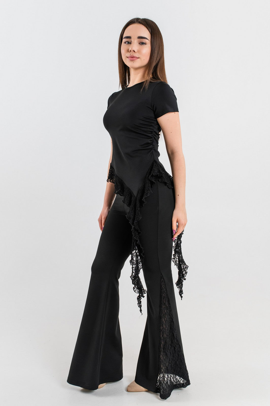 Pantaloni Starla Negru
