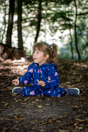 Salopeta copii impermeabila Lozan din softshell Ursuleti