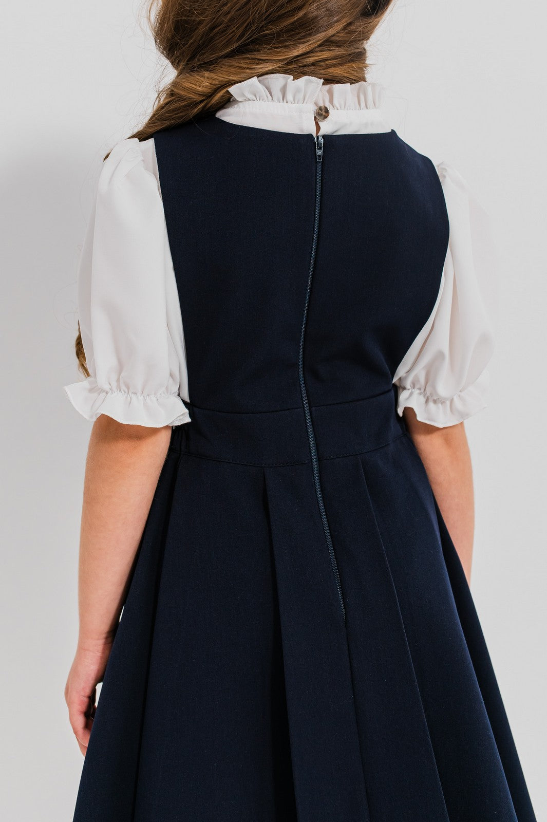 Sarafan scoala Adelaide Blue