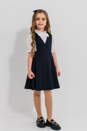 Sarafan scoala Adelaide Blue
