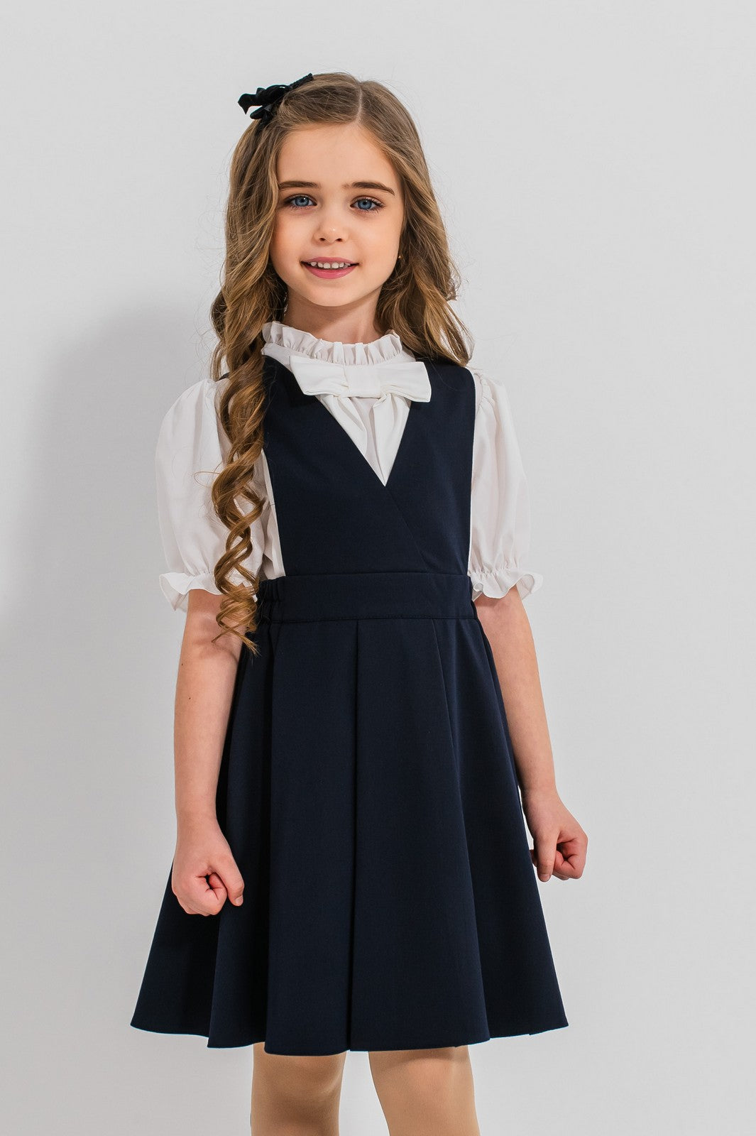 Sarafan scoala Adelaide Blue