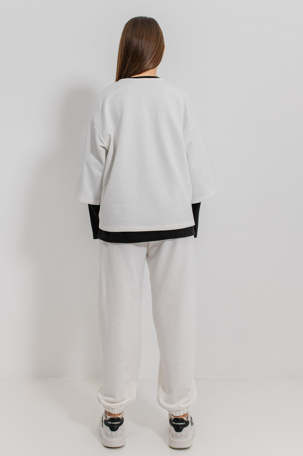 Girls Sweatshirt Valentane Black