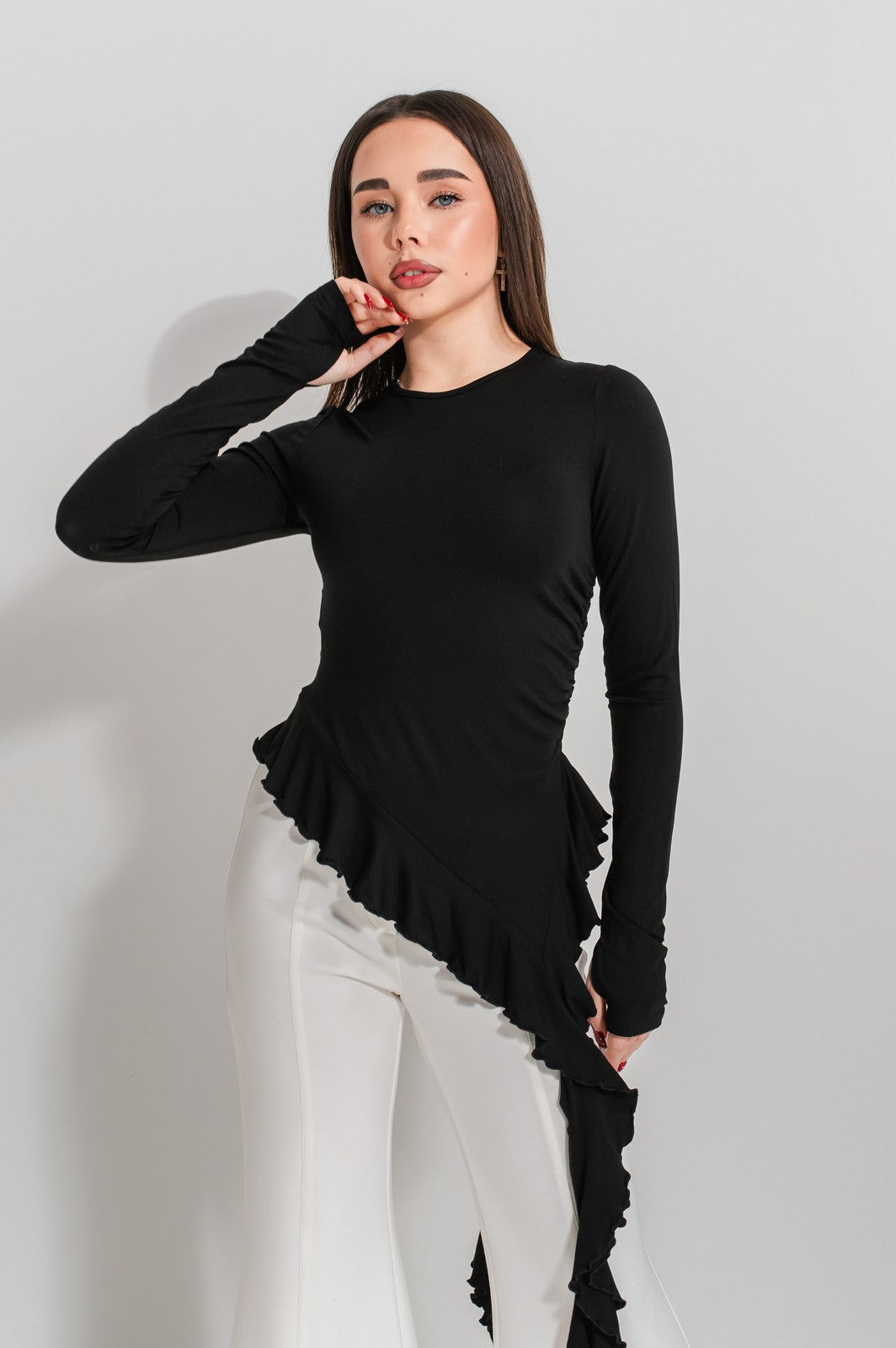 Bluza Nicole Negru