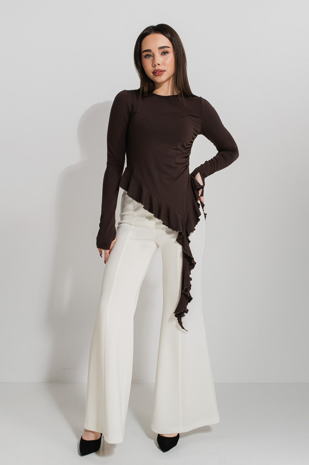 Bluza Nicole Ciocolatiu