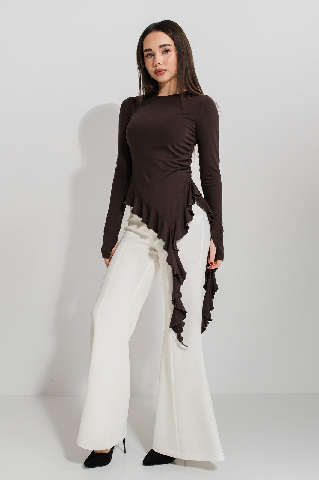 Bluza Nicole Ciocolatiu