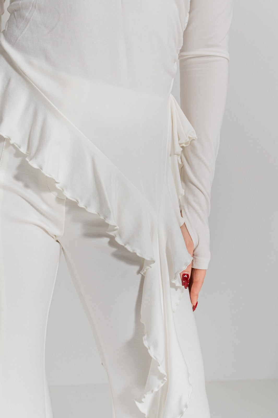 Bluza Nicole Alb