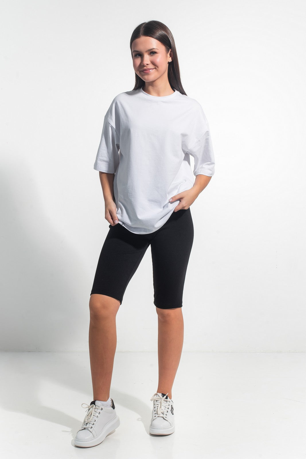 Tricou Fete Steph Alb