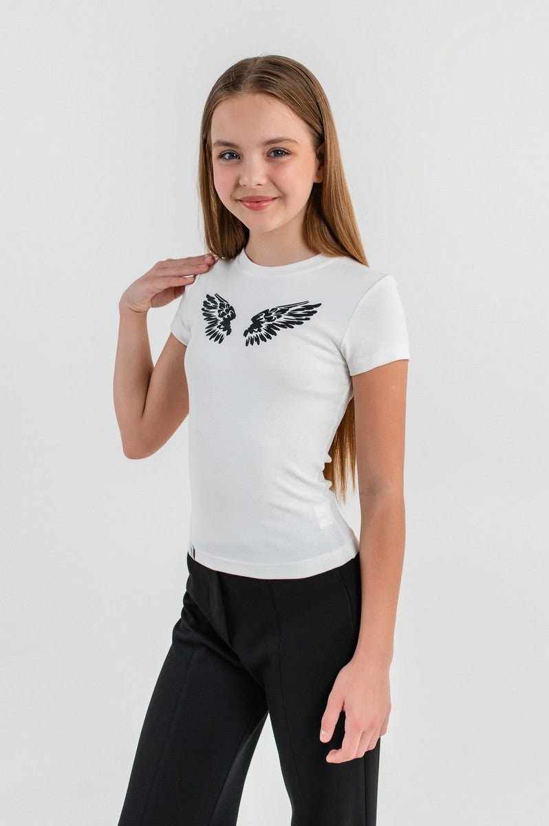 Bluza Shine Wings – Alb