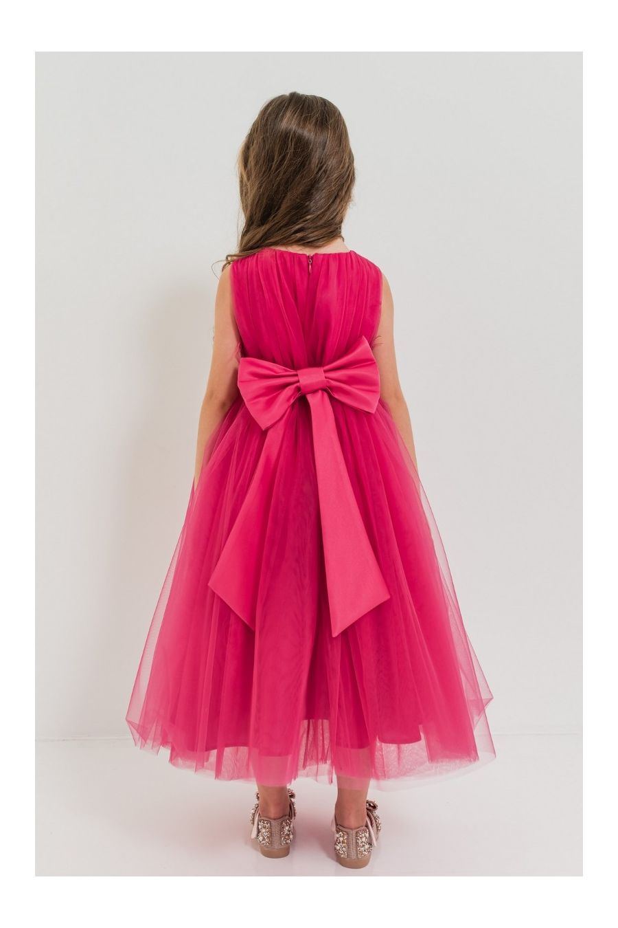 Rochie eleganta fucsia Jasmine