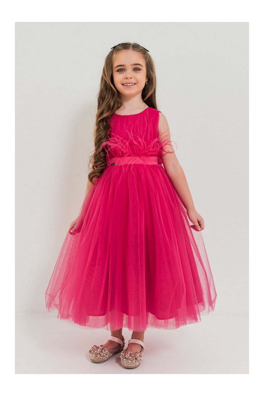 Rochie eleganta fucsia Jasmine