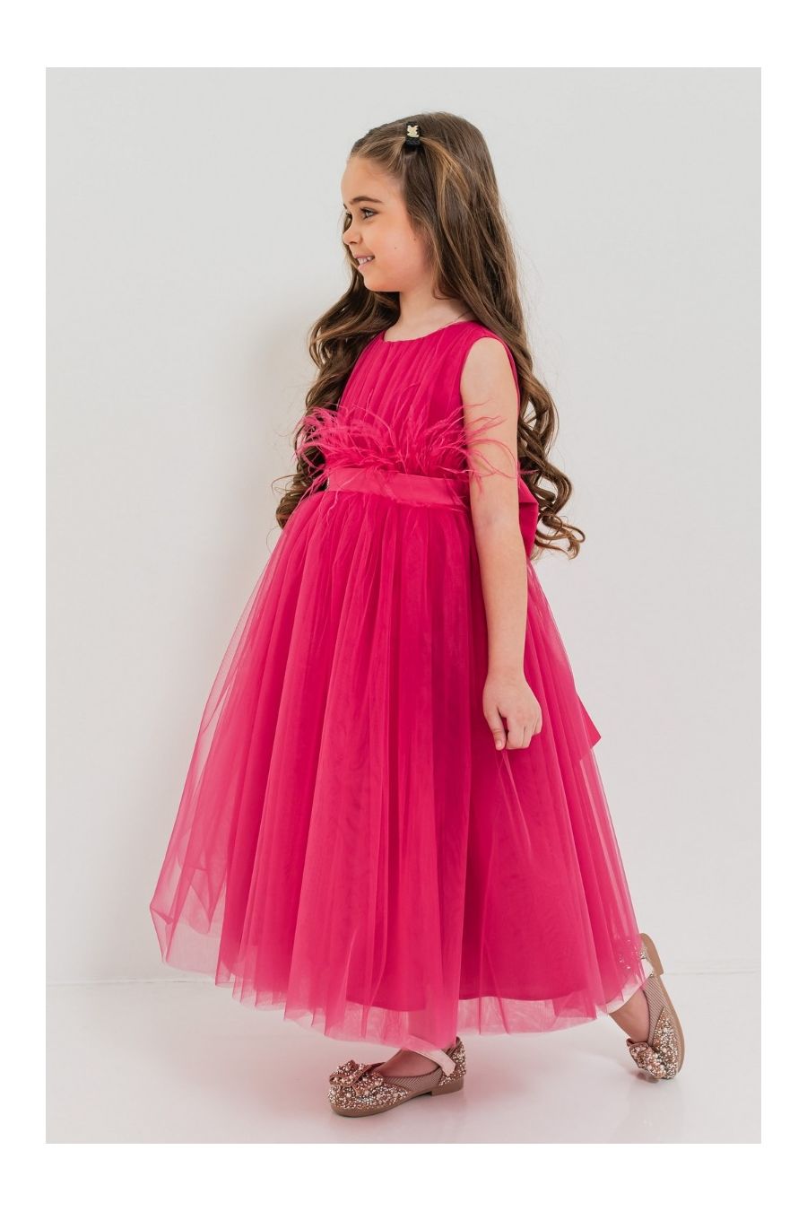 Rochie eleganta fucsia Jasmine