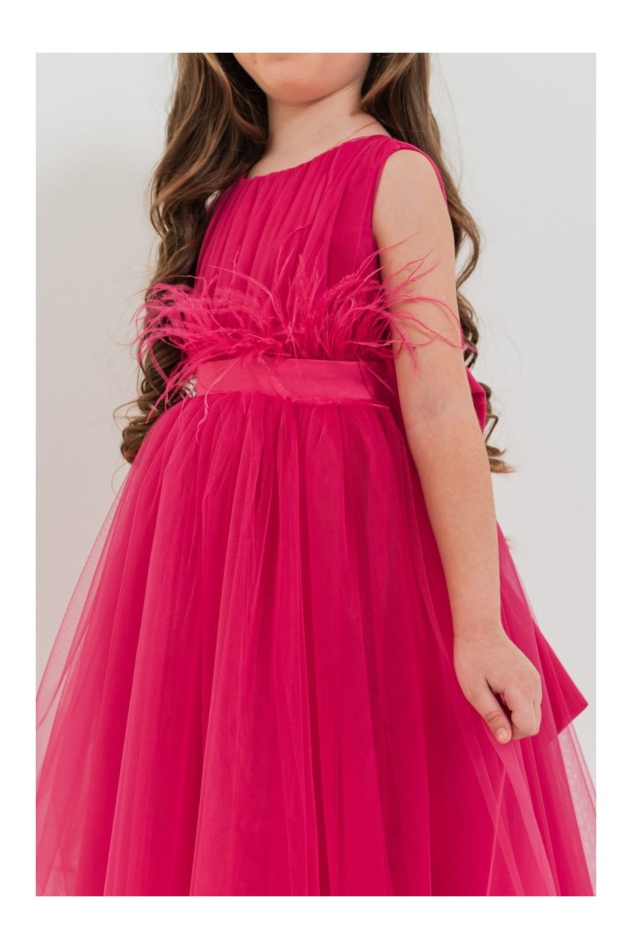 Rochie eleganta fucsia Jasmine