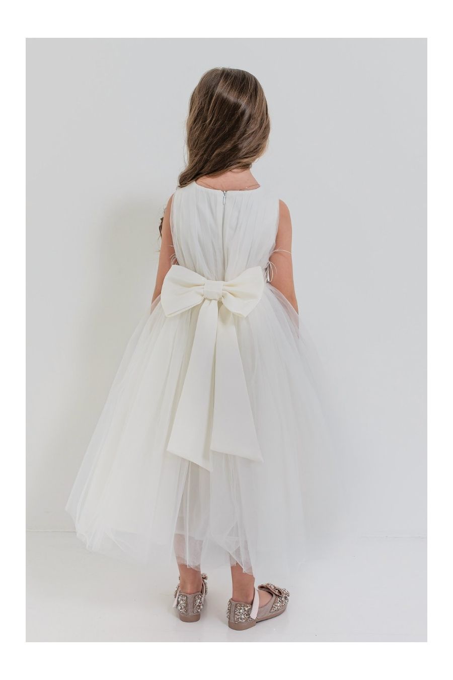 Rochie eleganta alba Jasmine