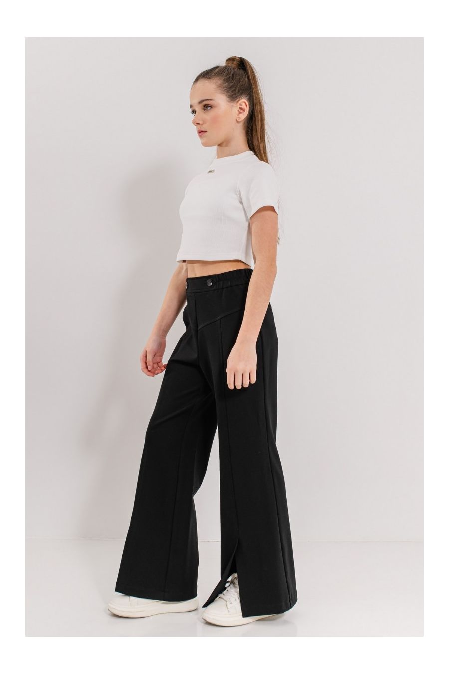 Pantaloni fete evazati Wendy