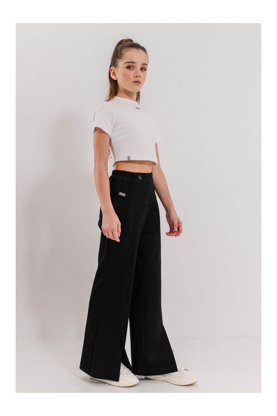 Pantaloni fete evazati Wendy