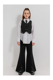 Pantaloni fete evazati Wendy